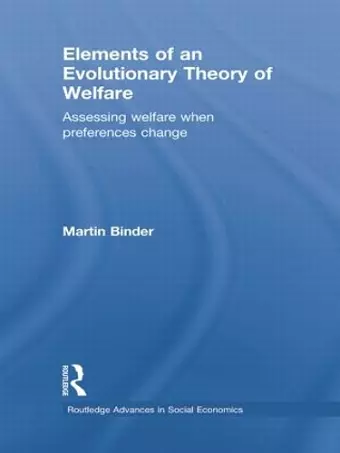 Elements of an Evolutionary Theory of Welfare cover