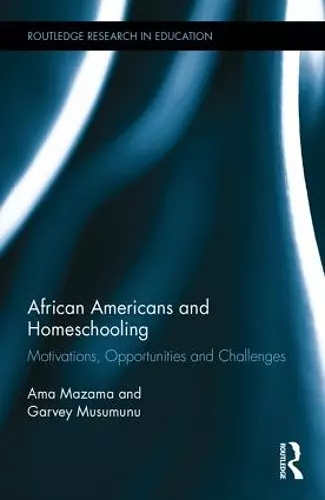 African Americans and Homeschooling cover