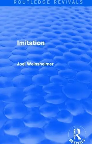 Imitation (Routledge Revivals) cover