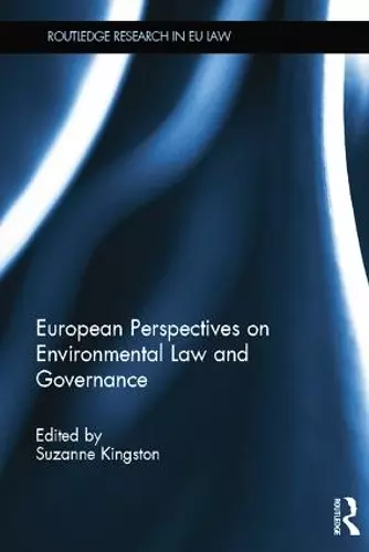 European Perspectives on Environmental Law and Governance cover