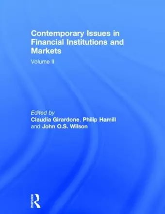 Contemporary Issues in Financial Institutions and Markets cover