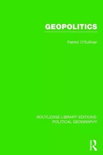 Geopolitics cover