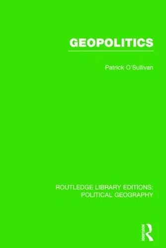 Geopolitics cover