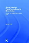 Social Justice, Transformation and Knowledge cover