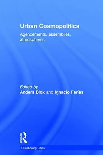 Urban Cosmopolitics cover