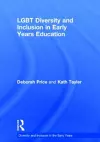 LGBT Diversity and Inclusion in Early Years Education cover