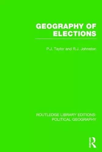 Geography of Elections cover