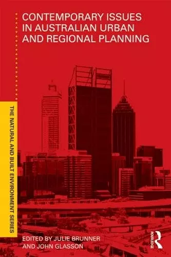 Contemporary Issues in Australian Urban and Regional Planning cover