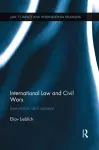 International Law and Civil Wars cover