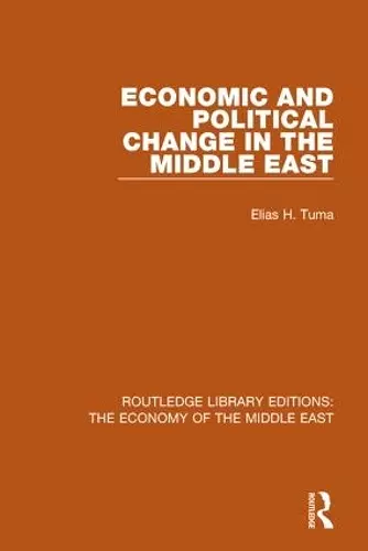 Economic and Political Change in the Middle East (RLE Economy of Middle East) cover