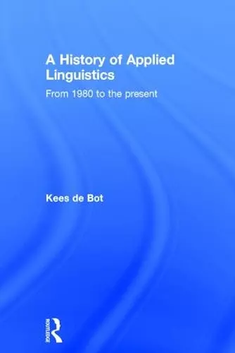 A History of Applied Linguistics cover