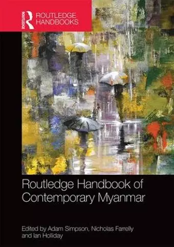 Routledge Handbook of Contemporary Myanmar cover