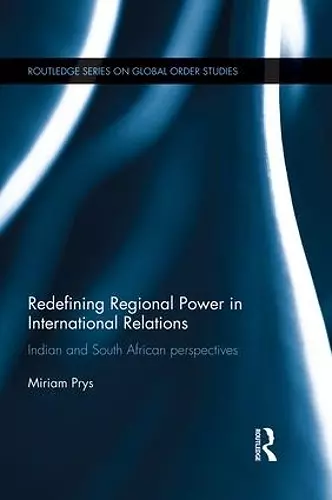 Redefining Regional Power in International Relations cover