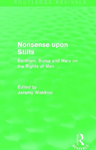 Nonsense upon Stilts (Routledge Revivals) cover