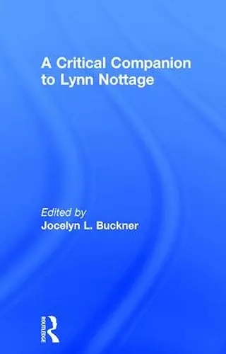 A Critical Companion to Lynn Nottage cover