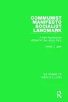 Communist Manifesto (Works of Harold J. Laski) cover