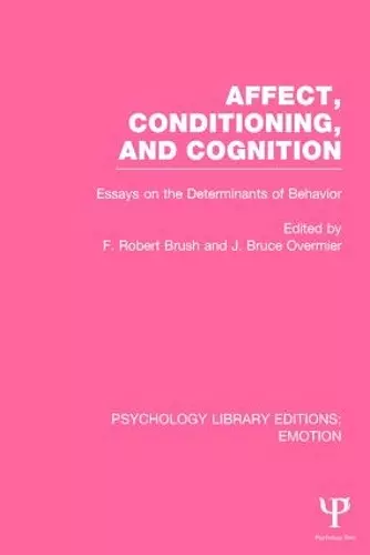 Affect, Conditioning, and Cognition cover
