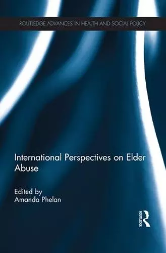 International Perspectives on Elder Abuse cover