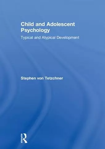 Child and Adolescent Psychology cover