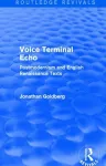 Voice Terminal Echo (Routledge Revivals) cover
