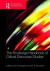 The Routledge Handbook of Critical Discourse Studies cover