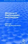 Discourse in Psychoanalysis and Literature (Routledge Revivals) cover