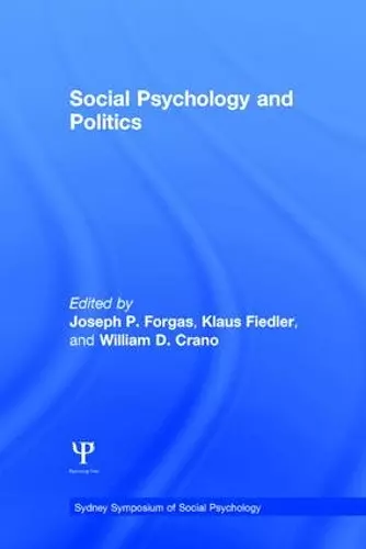 Social Psychology and Politics cover