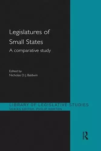 Legislatures of Small States cover