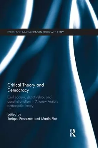 Critical Theory and Democracy cover