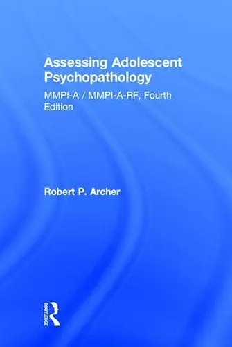 Assessing Adolescent Psychopathology cover