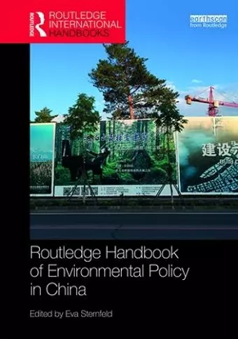 Routledge Handbook of Environmental Policy in China cover