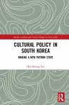 Cultural Policy in South Korea cover