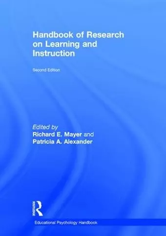 Handbook of Research on Learning and Instruction cover