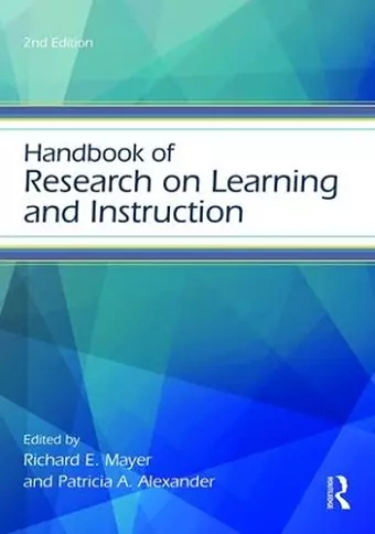 Handbook of Research on Learning and Instruction cover