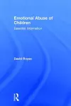 Emotional Abuse of Children cover