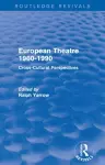 European Theatre 1960-1990 (Routledge Revivals) cover