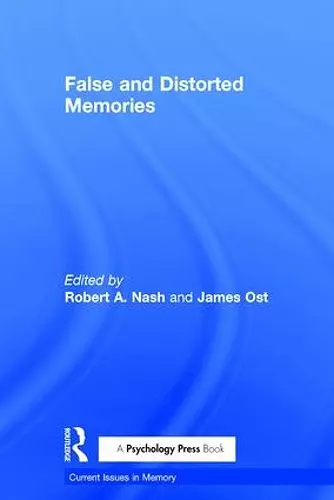 False and Distorted Memories cover