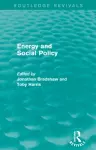 Energy and Social Policy (Routledge Revivals) cover