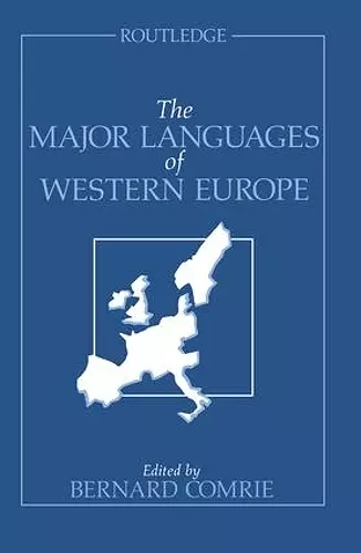 The Major Languages of Western Europe cover