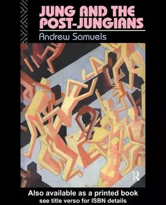 Jung and the Post-Jungians cover