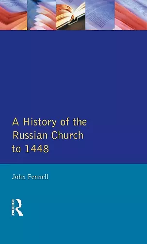 A History of the Russian Church to 1488 cover