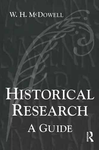 Historical Research cover