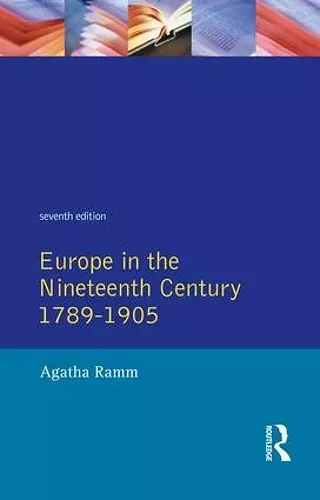 Grant and Temperley's Europe in the Nineteenth Century 1789-1905 cover