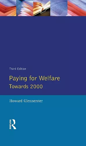 Paying For Welfare cover