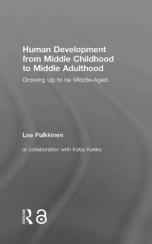 Human Development from Middle Childhood to Middle Adulthood cover