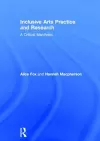 Inclusive Arts Practice and Research cover