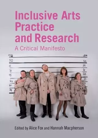 Inclusive Arts Practice and Research cover