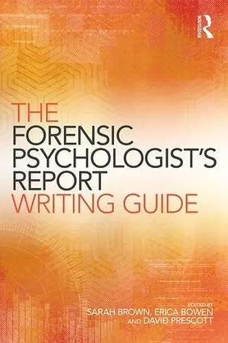 The Forensic Psychologist's Report Writing Guide cover