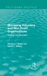 Managing Voluntary and Non-Profit Organizations cover