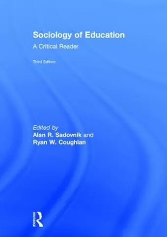 Sociology of Education cover